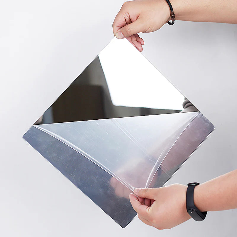 BIG Sized Acrylic Mirror (Pack of 2) Rectangular Shape Mirror.