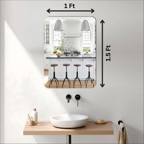 BIG Sized Acrylic Mirror Rectangular Shape Mirror.